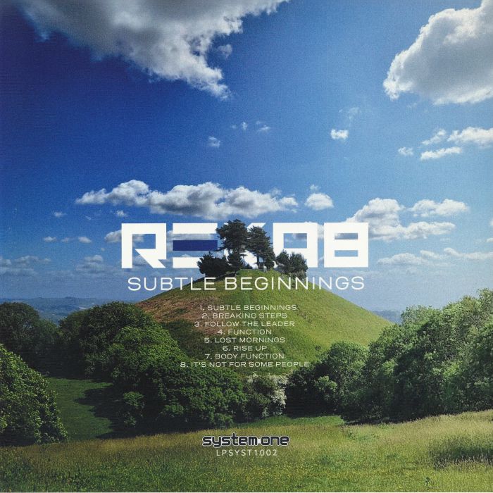 ReKaB – Subtle Beginnings (2x12", System One Records, 2026) Back Cover