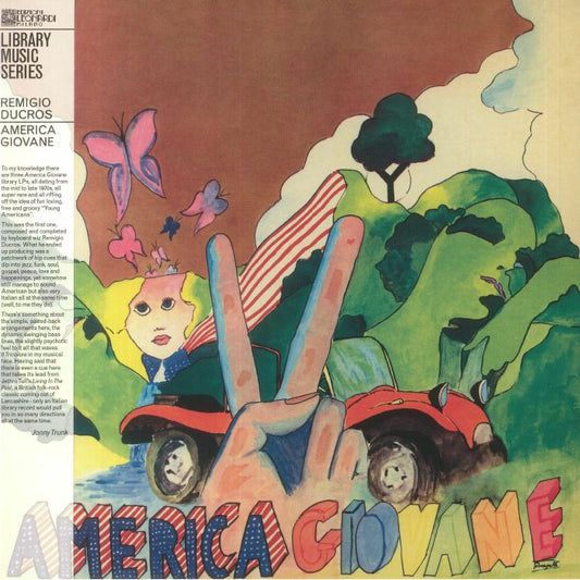 Remigio Ducros – America Giovane (LP, 180 gr, btf.it, 2020) Front Cover