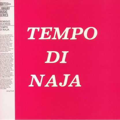 Remigio Ducros – Tempo Di Naja (LP, btf.it, 2022) Front Cover