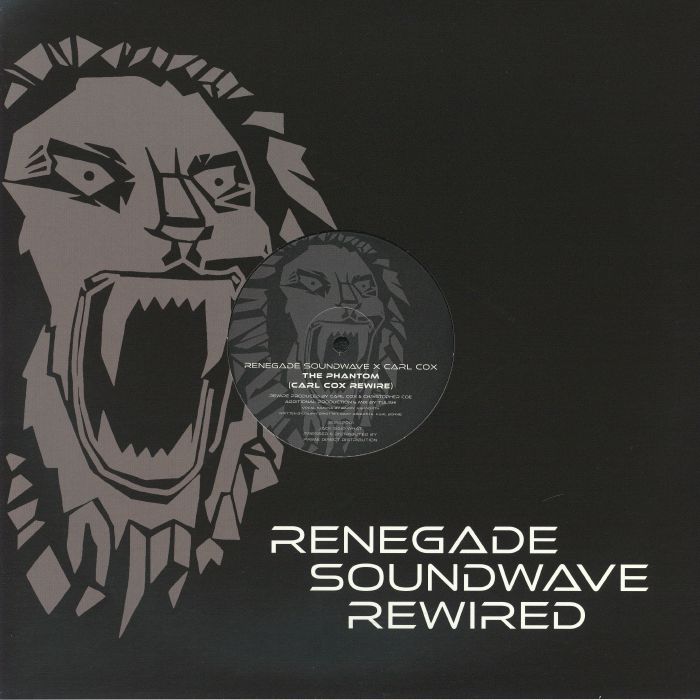 Renegade Soundwave – The Phantom (Carl Cox Rewire) (12", Jack Said What, 2026) Front Cover