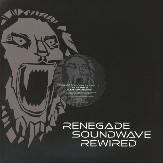 Renegade Soundwave – The Phantom (Carl Cox Rewire) (12", Jack Said What, 2026) Front Cover