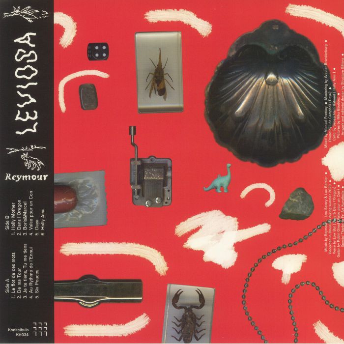 Reymour – Leviosa (LP, Knekelhuis, 2021) Back Cover