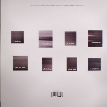 Rhythm & Sound – The Versions (LP, Burial Mix, 2004) Back Cover