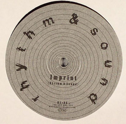 Rhythm & Sound – Trace (12", Rhythm & Sound, 2021) back cover