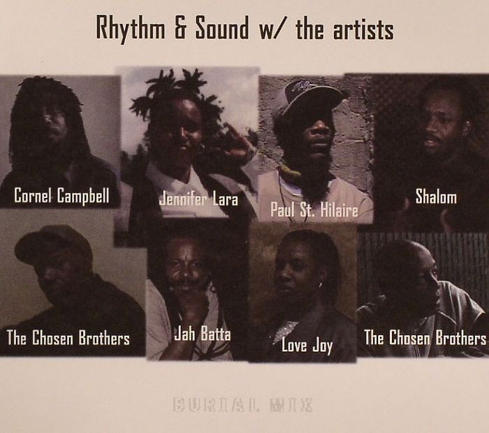 Rhythm & Sound – w/ The Artists (CD, Burial Mix, 0) Front Cover
