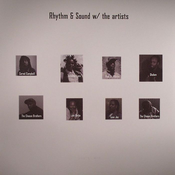 Rhythm & Sound – w/ The Artists (LP, Burial Mix, 2004) Front Cover