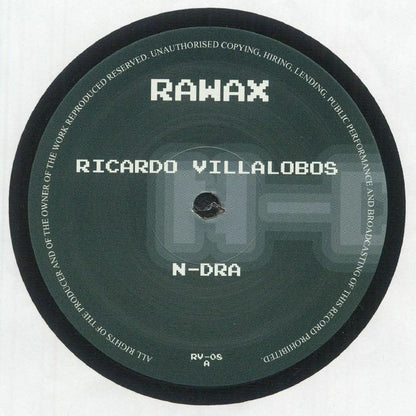 Ricardo Villalobos – N-DRA (12", Rawax, 2026) Front Cover