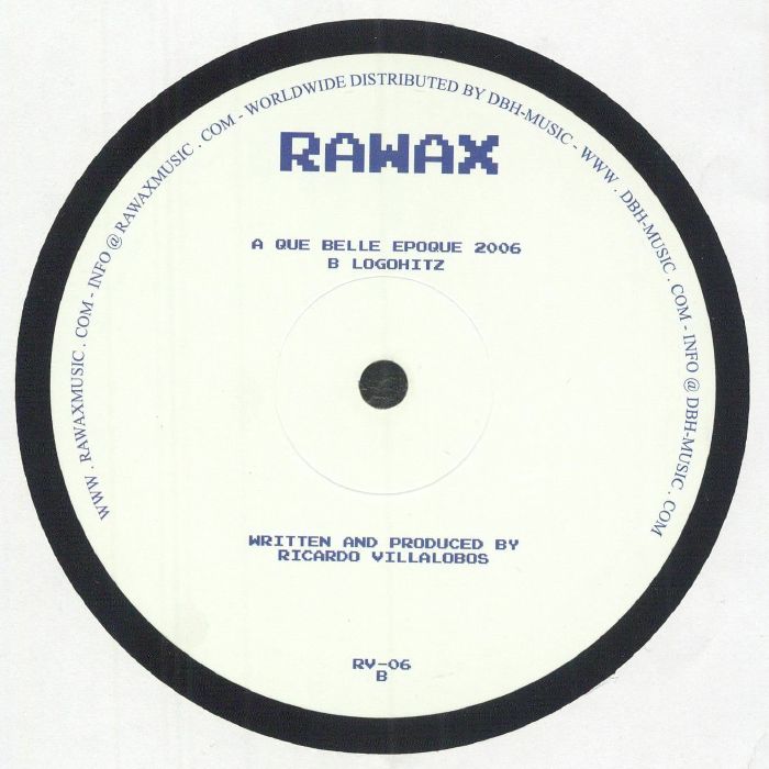 Ricardo Villalobos – Salvador Part II/III (12", Rawax, 2025) Back Cover
