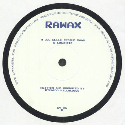 Ricardo Villalobos – Salvador Part II/III (12", Rawax, 2025) Back Cover