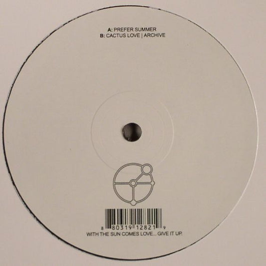 Ricardo Vs. Jay – Prefer Summer (12", Contexterrior, 2004) Front Cover