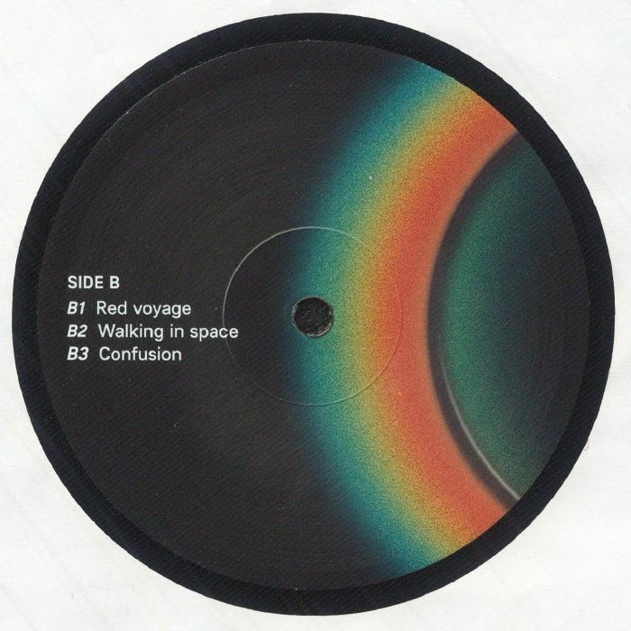 Riccardo Rizza – Electrons (12", Clut Communication, 2025) Back Cover