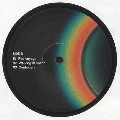 Riccardo Rizza – Electrons (12", Clut Communication, 2025) Back Cover
