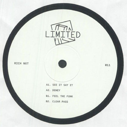 Rich NxT – PIV Limited 011 (12", PIV Limited, 2026) Front Cover