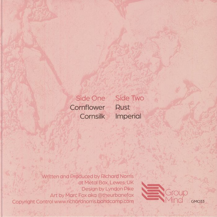 Richard Norris – Music For Healing - Colours Volume Two (LP, Group Mind, 2025) Back Cover