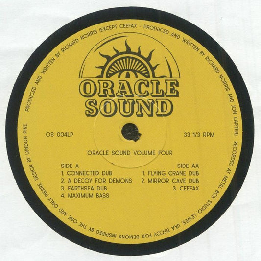 Richard Norris – Oracle Sound Volume Four (LP, Not On Label (Richard Norris Self-Released), 2025) Front Cover
