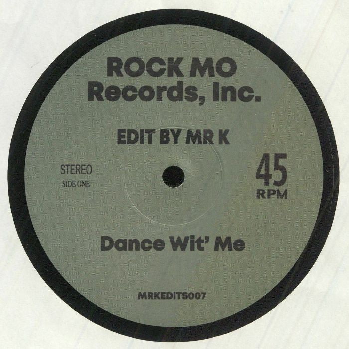 Rick James / The Temptations – Dance Wit' Me / Glasshouse (12", Rock Mo Records, Inc., 2022) Front Cover