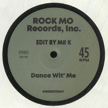 Rick James / The Temptations – Dance Wit' Me / Glasshouse (12", Rock Mo Records, Inc., 2022) Front Cover
