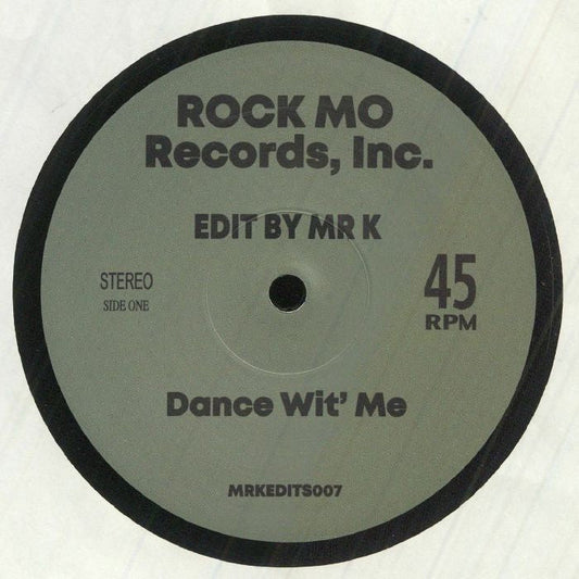 Rick James / The Temptations – Dance Wit' Me / Glasshouse (12", Rock Mo Records, Inc., 2022) Front Cover