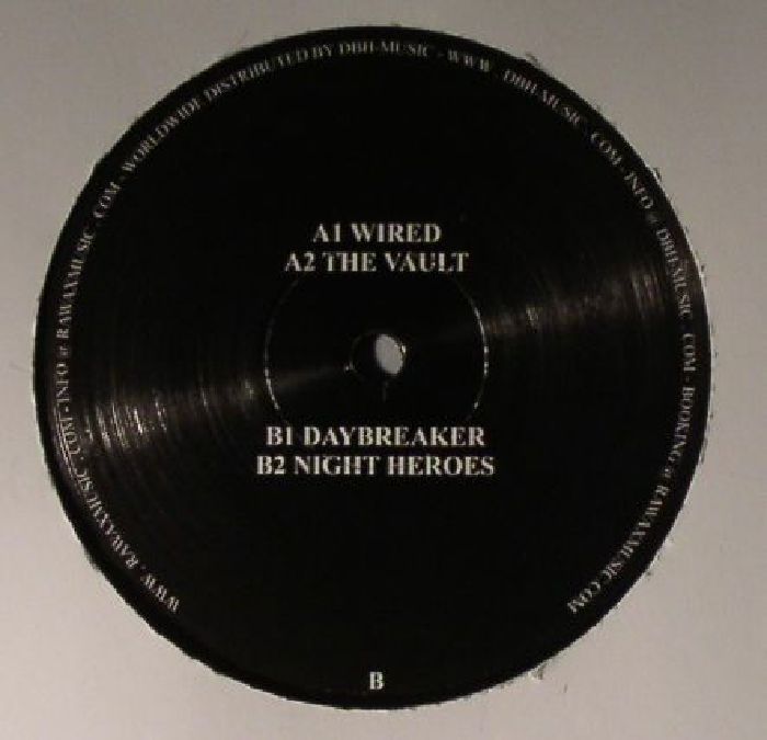 Rick Wade – The Vault (12", Housewax, 2015) Back Cover
