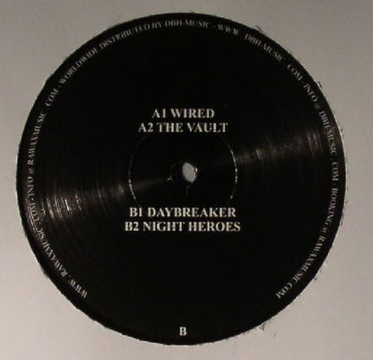 Rick Wade – The Vault (12", Housewax, 2015) Back Cover