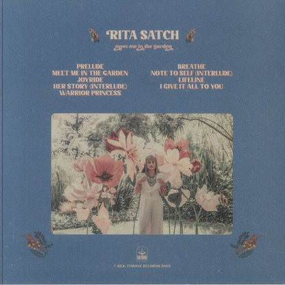 Rita Satch – Meet Me in the Garden (LP, Silk Throne Records, 2025) Back Cover