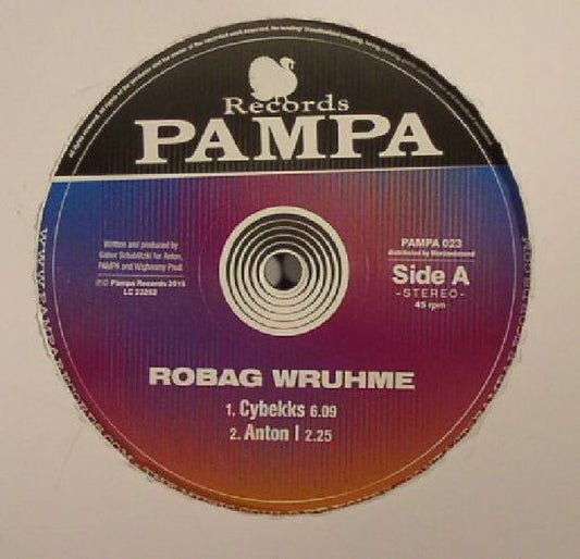 Robag Wruhme – Cybekks (12", Pampa Records, 2015) Front Cover