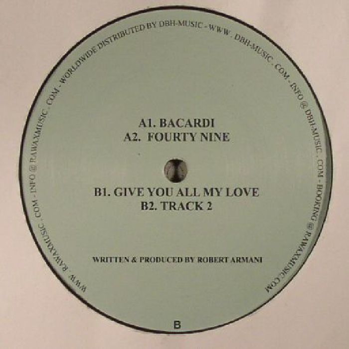 Robert Armani - Fourty Nine EP (12") (2026) Back Cover