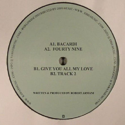 Robert Armani - Fourty Nine EP (12") (2026) Back Cover