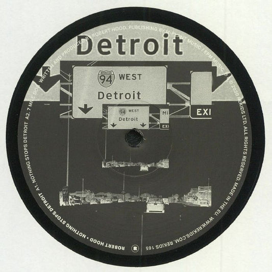 Robert Hood – Nothing Stops Detroit (12", REKIDS, 2020) Front Cover