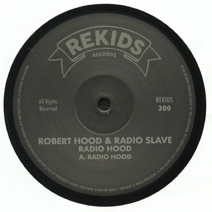 Robert Hood & Radio Slave – Radio Hood (12", Rekids, 2026) Front Cover