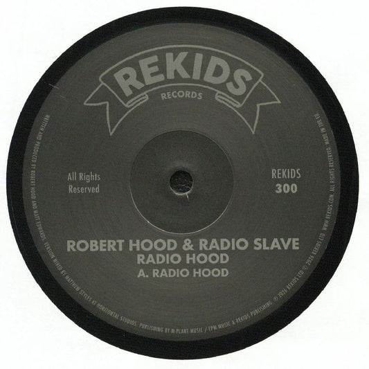 Robert Hood & Radio Slave – Radio Hood (12", Rekids, 2026) Front Cover