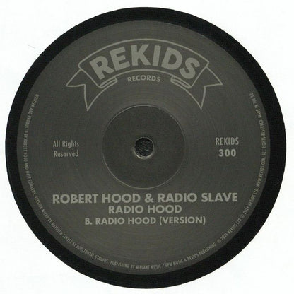 Robert Hood & Radio Slave – Radio Hood (12", Rekids, 2026) Back Cover