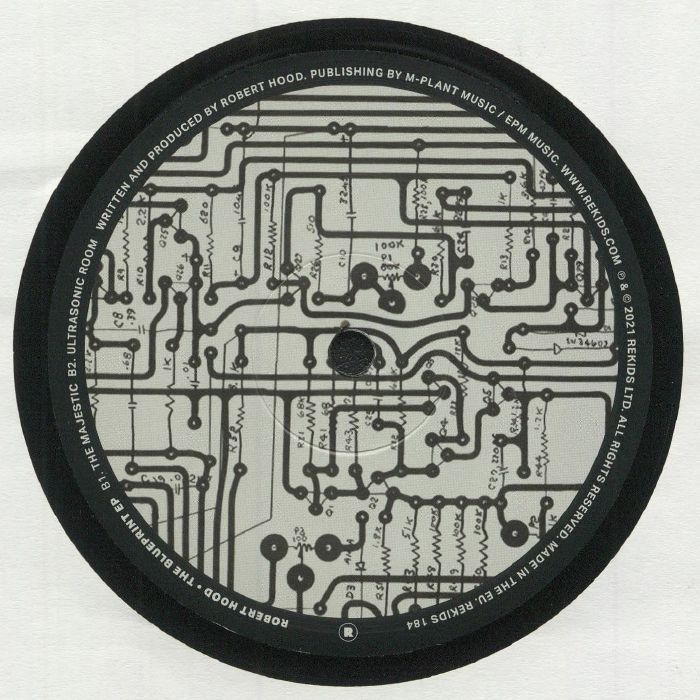 Robert Hood – The Blueprint EP (12", REKIDS, 2021) Back Cover
