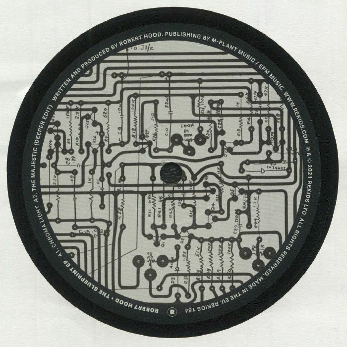 Robert Hood – The Blueprint EP (12", REKIDS, 2021) Front Cover