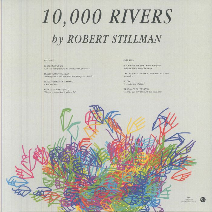 Robert Stillman – 10,000 Rivers (LP, Kit Records, 2026) Back Cover