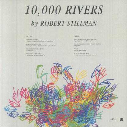 Robert Stillman – 10,000 Rivers (LP, Kit Records, 2026) Back Cover