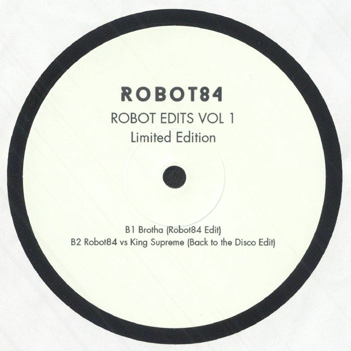 Robot 84 – Robot Edits Vol 1 (12", Robot 84, 2025) Back Cover