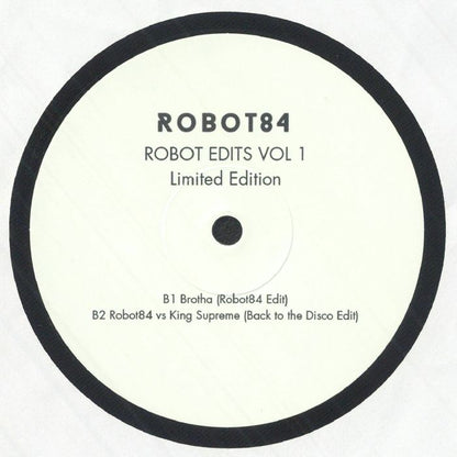 Robot 84 – Robot Edits Vol 1 (12", Robot 84, 2025) Back Cover