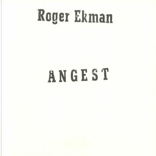 Roger Ekman – Ångest (LP, BBE, 2025) Front Cover