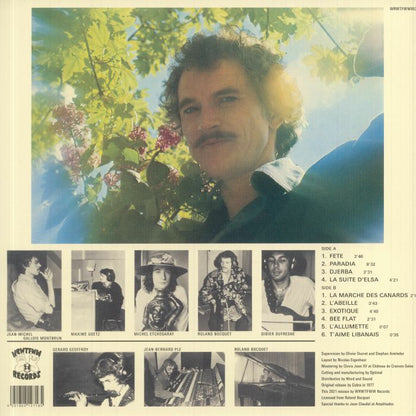 Roland Bocquet – Paradia (LP, We Release Whatever The Fuck We Want Records, 2021) Back Cover