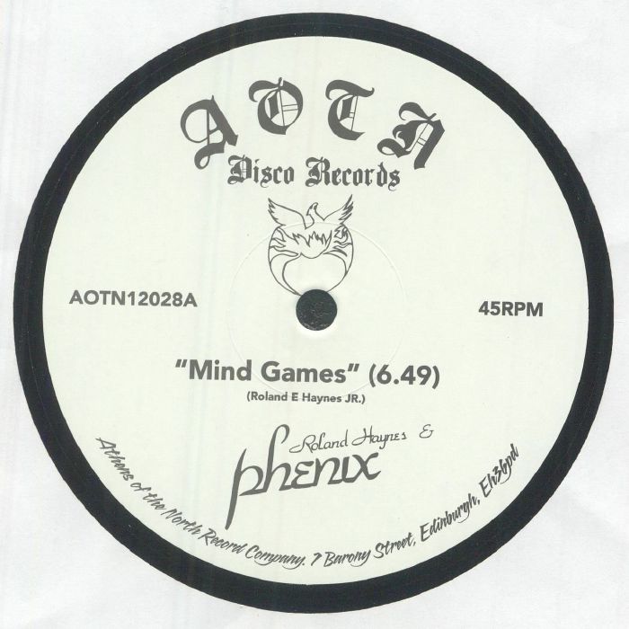 Roland Haynes Jr. And Phenix – Mind Games (12", Athens Of The North, 2026) Front Cover