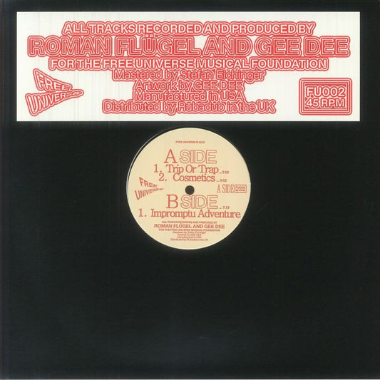 Roman Flügel & Gee Dee –  Impromptu Adventure (12", FREE UNIVERSE, 2025) front cover