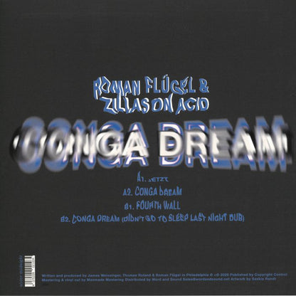 Roman Flügel , Zillas on Acid – Conga Dream (12", Sister Midnight Special Products, 2026) Back Cover