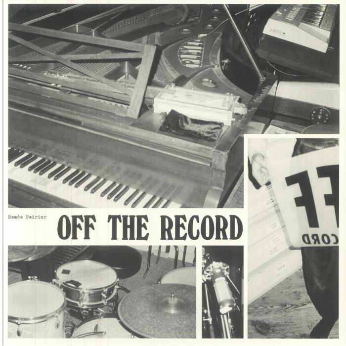 Roméo Poirier – Off The Record (LP, Faitiche, 2025) Front Cover