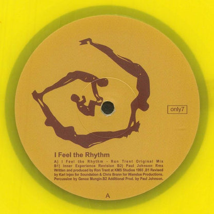 Ron Trent – I Feel The Rhythm (12", Yellow, Only One Music, 2026) Front Cover