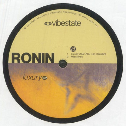 Ronin – Luxury EP (12", Vibestate, 2026) Front Cover