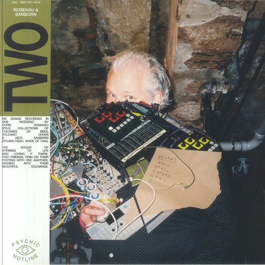 Rosenau & Sanborn – Two (LP, Psychic Hotline, 2026) Front Cover