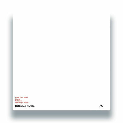 Rossi. – Ease Your Mind (12", Homegrown, 2026) Back Cover