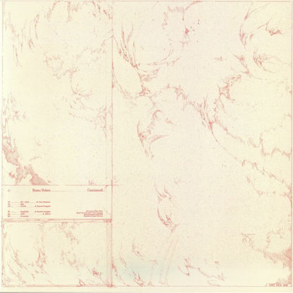 Rosso Polare – Cacciamali (LP, 12th Isle, 2026) Back Cover