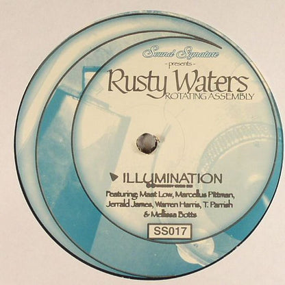 Rotating Assembly – Rusty Waters (12", Sound Signature, 2003) Back Cover